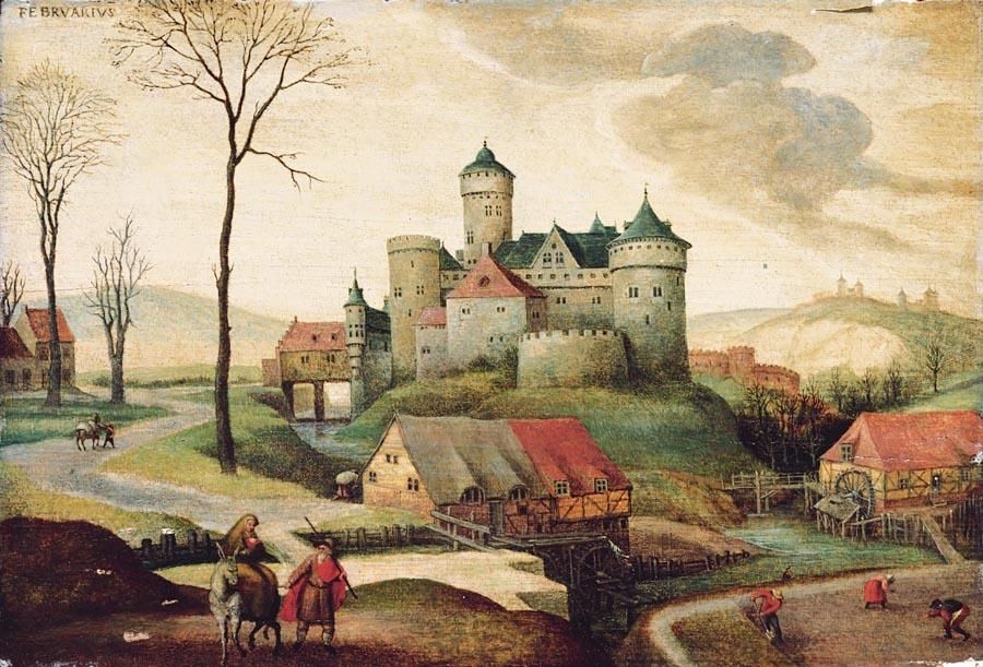 Krakovský hrad Wawel v minulosti